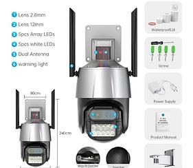 Камера видеонаблюдения CSEE 5MP 2688х1520