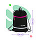 Мешок для обуви 1 отделение Berlingo "Basic pink", 360*460мм, фото 2