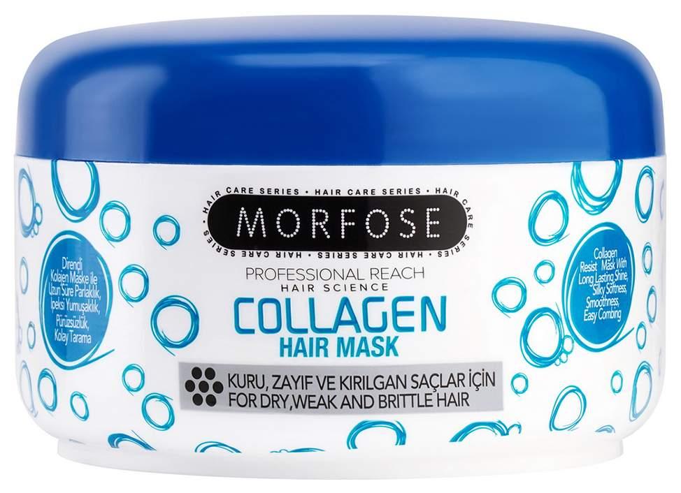 MORFOSE Маска для всех типов волос Collagen blue 500мл - фото 1 - id-p108765296