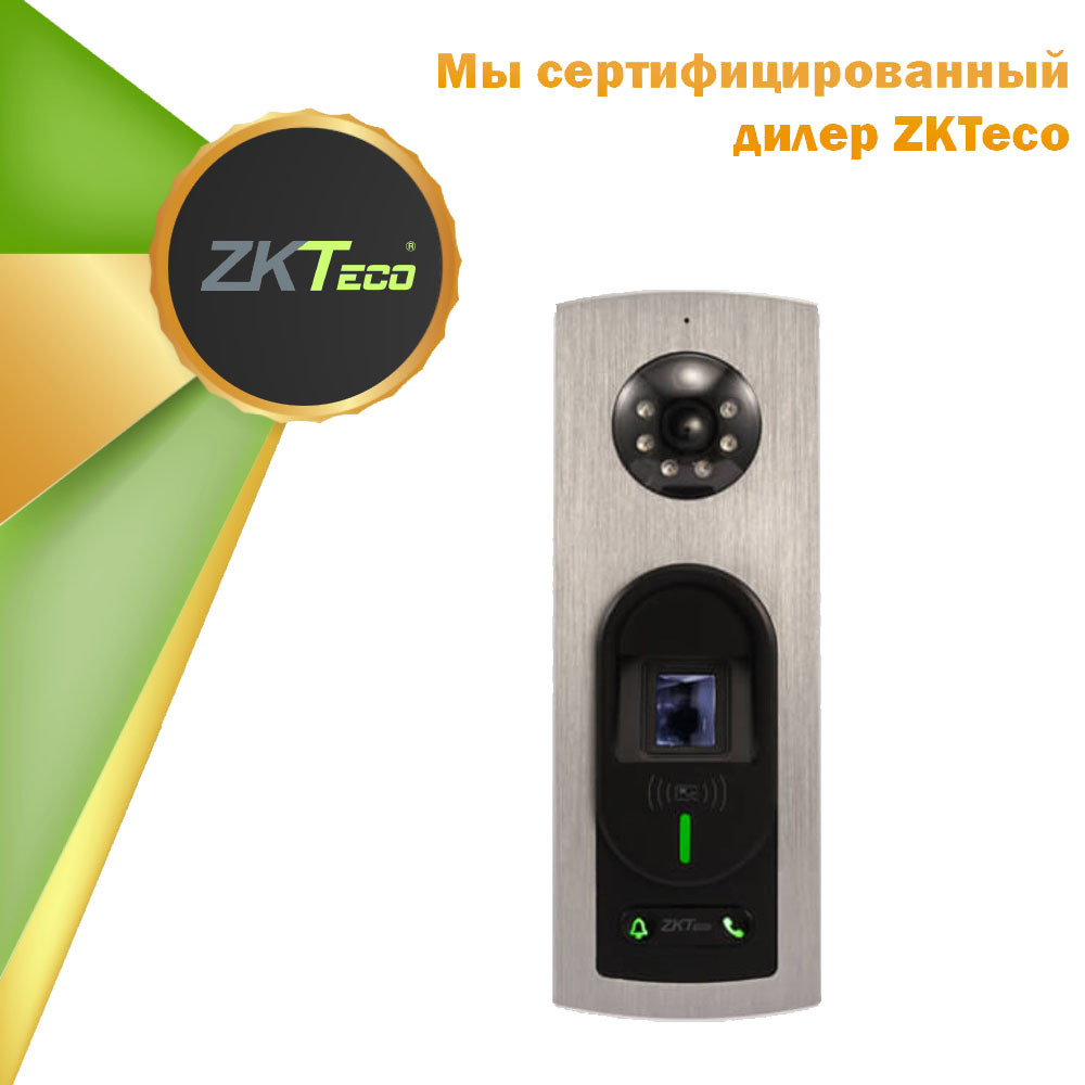 Видеодомофон-терминал ZKTeco Notus, гибридный