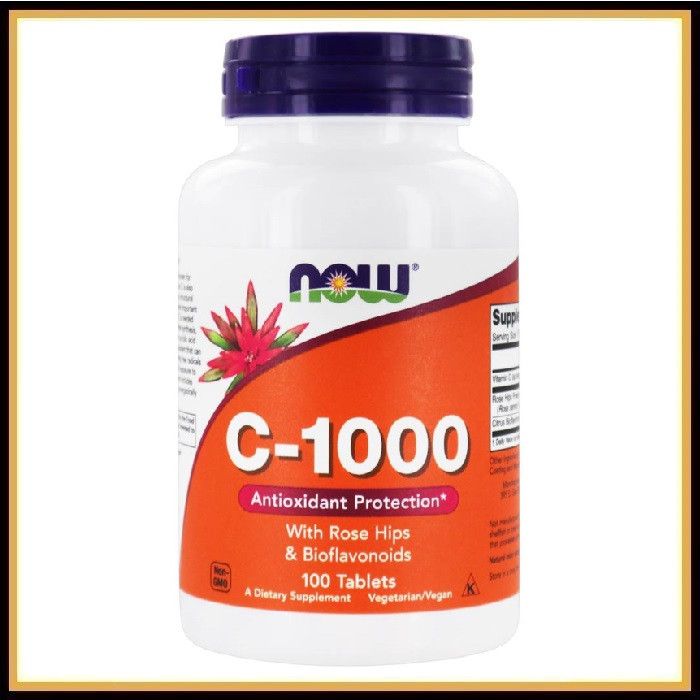 Витамин C - Now Foods 1000 мг 100 таблеток