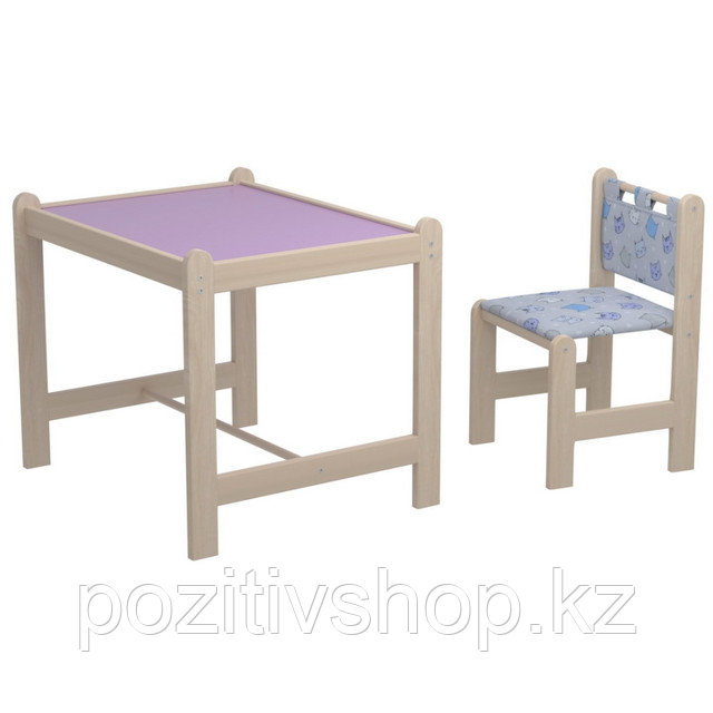 Детский стол и стул Гном Малыш-2 Симпатия 