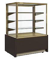 ВИТРИНА НЕЙТРАЛЬНАЯ 1,3 CARBOMA CUBE 0102-0109 (KC70 N 1,3-1) КОРИЧ.-ЗОЛОТОЙ 1802330p