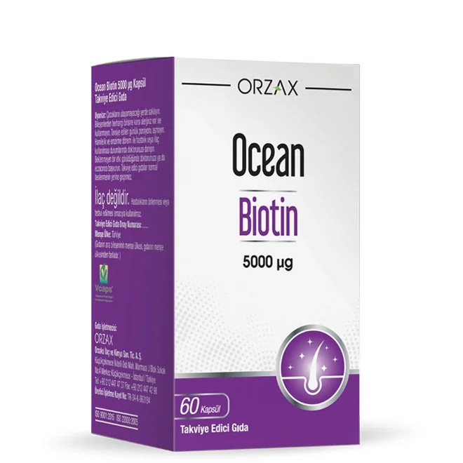 Ocean BIOTINE 5000MCG 60CAPSULS - Биотин #волосы #красота - фото 1 - id-p108826461