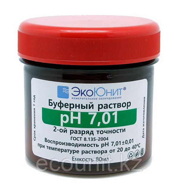 ЭкоЮнит Калибровочный буферный раствор pH 7.01 для pH метров КР-7.01 - фото 1 - id-p98416126