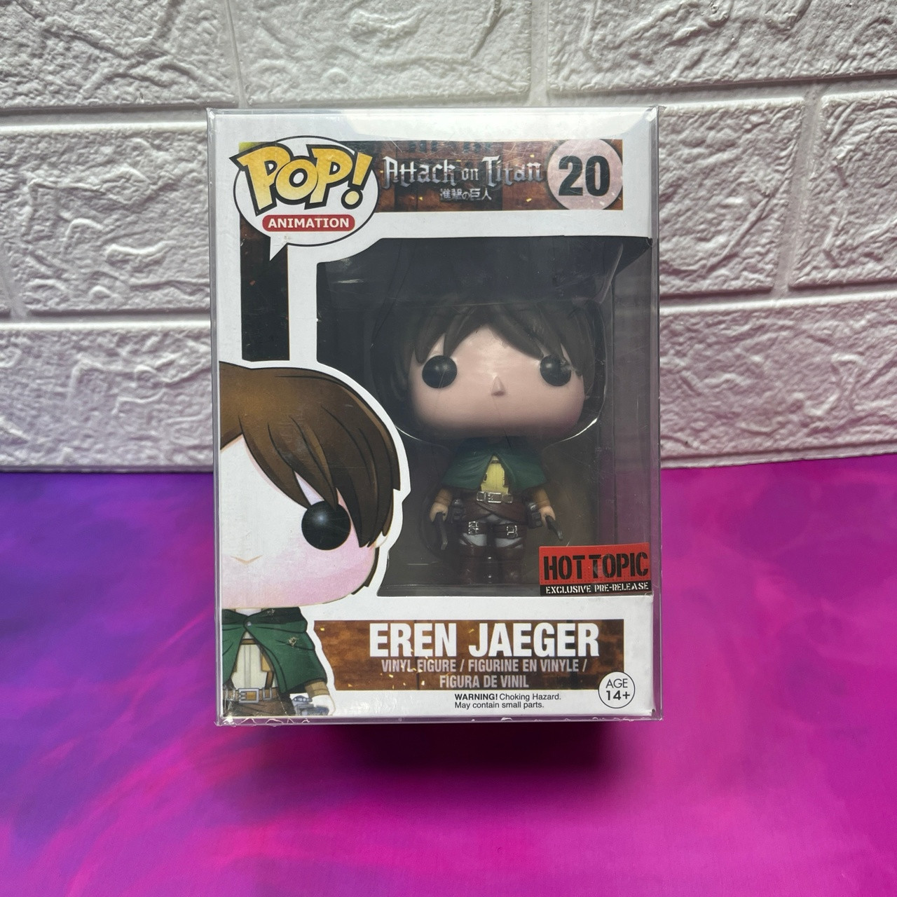 Funko Pop Eren Jaeger - Attack On Titan - 20 (реплика)