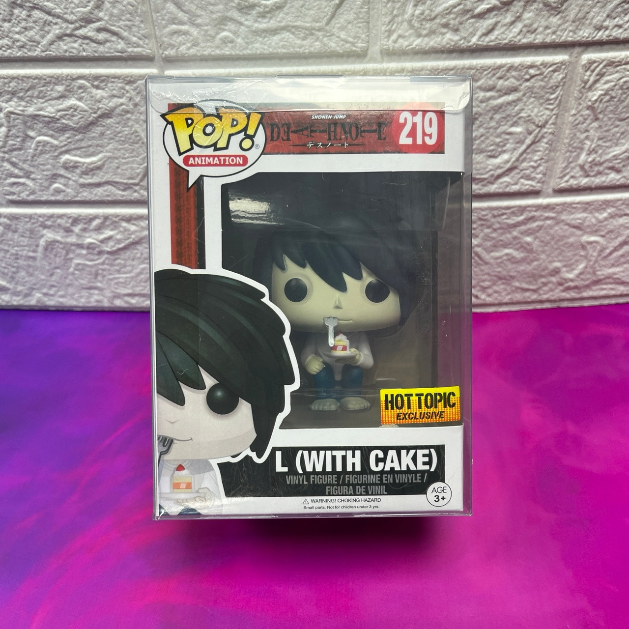 Funko Pop L (with cake) - Death Note - 219 (реплика)