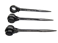 Forsage Ключ трещоточный ступичный усиленный 34-36мм /F-8223436
