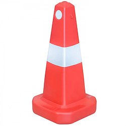 Конус дорожный, цветной (700 мм.)