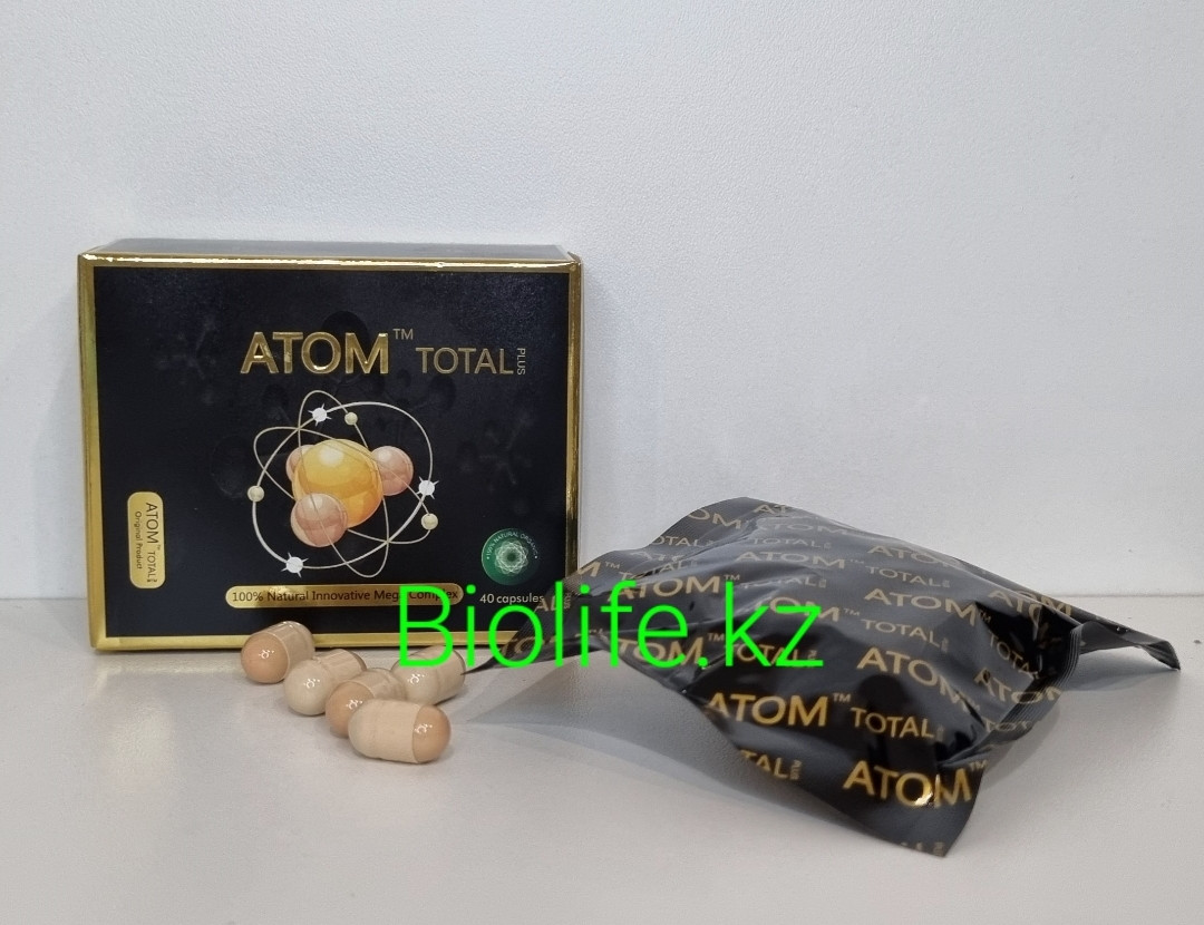 Atom Total Plus ( Атом плюс ) похудение 40 капсул.