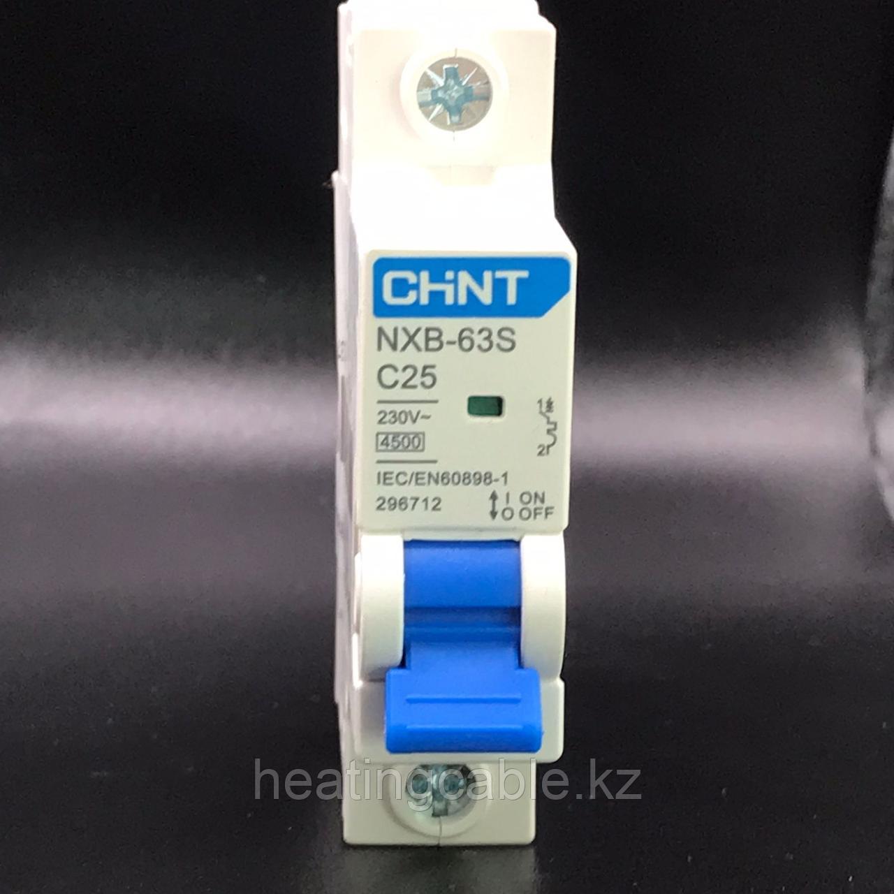 Автоматический выключатель CHINT NXB-63S С25 Р1 - фото 1 - id-p108836169