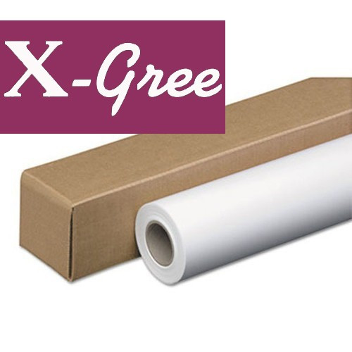 Бумага рулонная X-Gree Self-Adhesive самоклеящаяся глянцевая 24" (610мм*30м*50мм) 120 г/м2 - фото 1 - id-p108836478