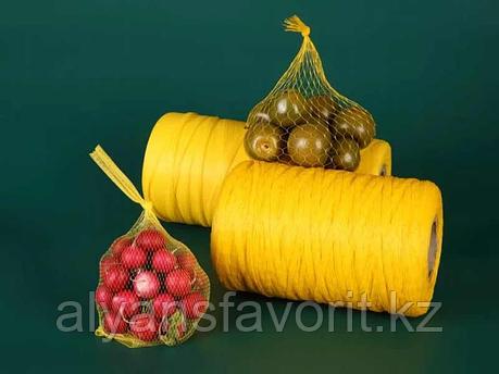 Сетка рукав для овощей и фруктов 500 м. цвет желтый. Россия, фото 2