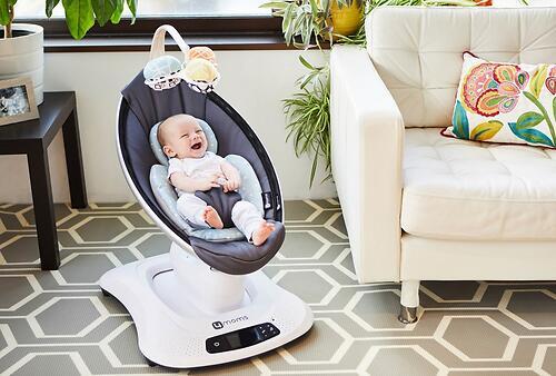 Кресло-качалка 4moms MamaRoo4 Grey Mesh 4.0