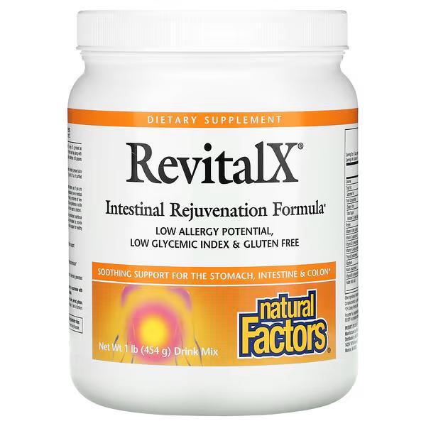 Natural Factors, Белково-витаминная смесь для восстановления кишечника, 454 г - фото 1 - id-p108837918