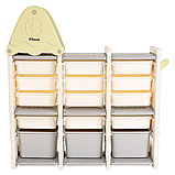 Стеллаж для игрушек Pituso с ящиками Домик 5 полок, фото 7