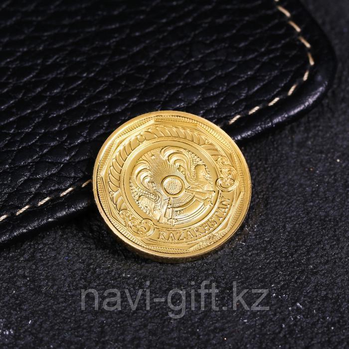 Сувенирная монета «Казахстан», d = 2,2 см - фото 3 - id-p108838452