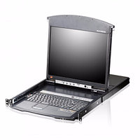 ATEN 8P CAT5 HIGH DENSITY DUAL kvm-переключатель (KL1508AIM-AXA-RG)