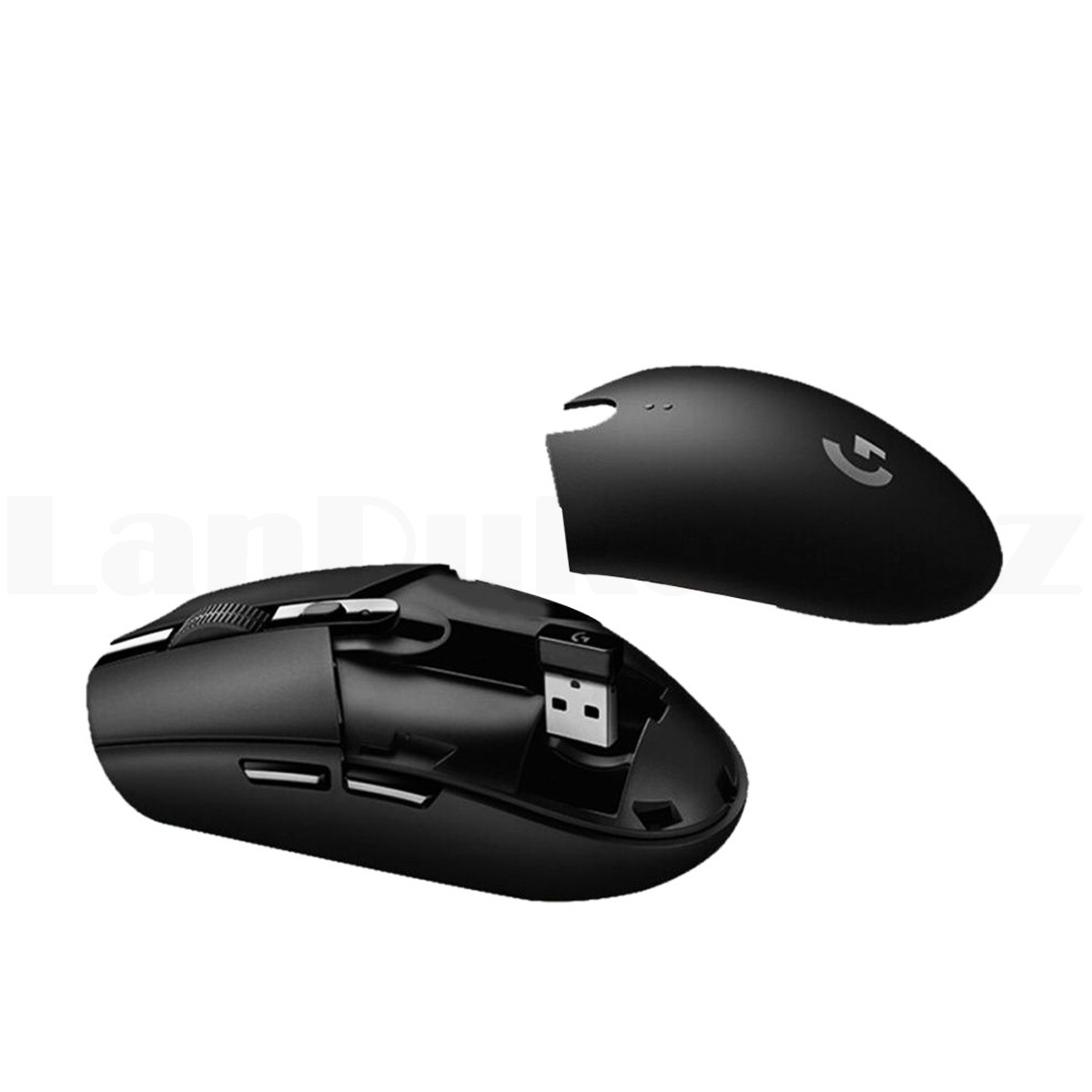 Компьютерная мышь беспроводная оптическая 12000 dpi USB Logitech G304 Wireless Mouse черный - фото 3 - id-p108837383
