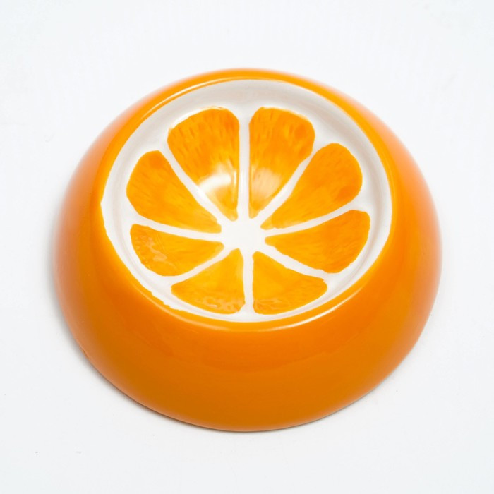 Миска керамическая для грызунов Апельсинка