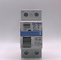УЗО 1Р-N 32A 30mA OZTURK