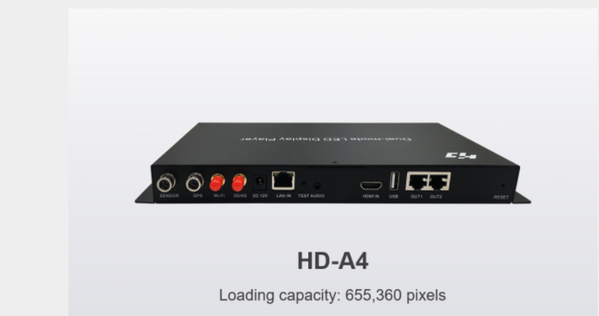 Контролер, видеопроцессор HD-A4 + wifi offline online для Led экрана