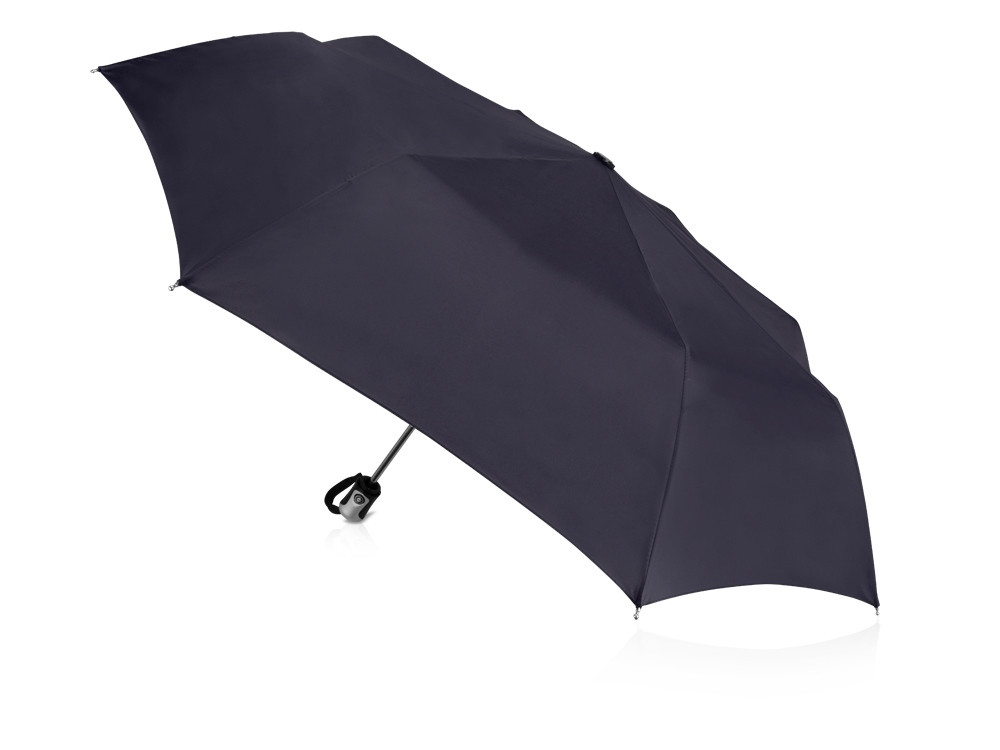 Зонт Alex трехсекционный автоматический 21,5, темно-синий (Р) - фото 2 - id-p108864352