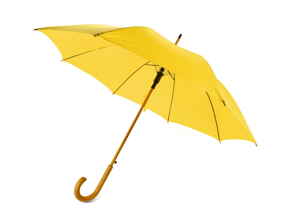 Зонт-трость Радуга, желтый - фото 1 - id-p108852795