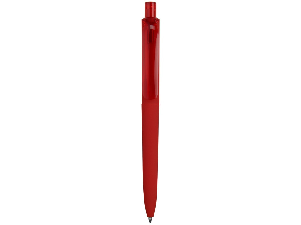 Ручка шариковая Prodir DS8 PRR софт-тач, красный - фото 2 - id-p108857777