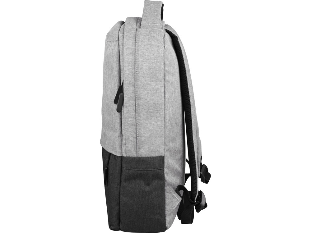Рюкзак Fiji с отделением для ноутбука, серый/темно-серый (Cool gray 7C/432C) - фото 5 - id-p108861774