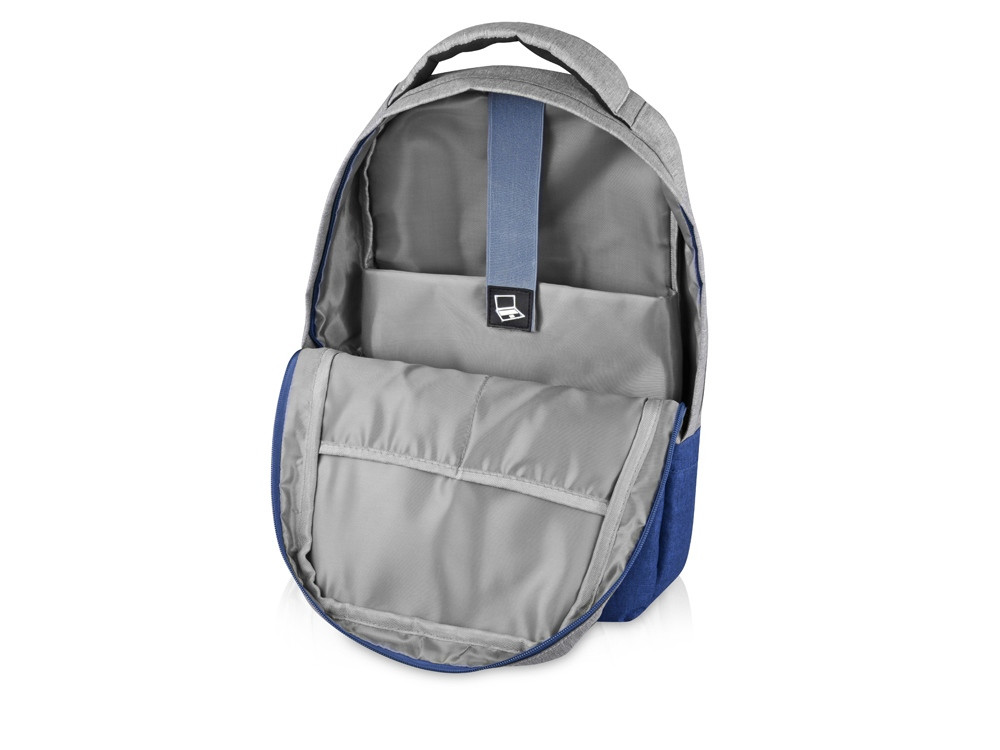 Рюкзак Fiji с отделением для ноутбука, серый/синий 7684C - фото 3 - id-p108861776