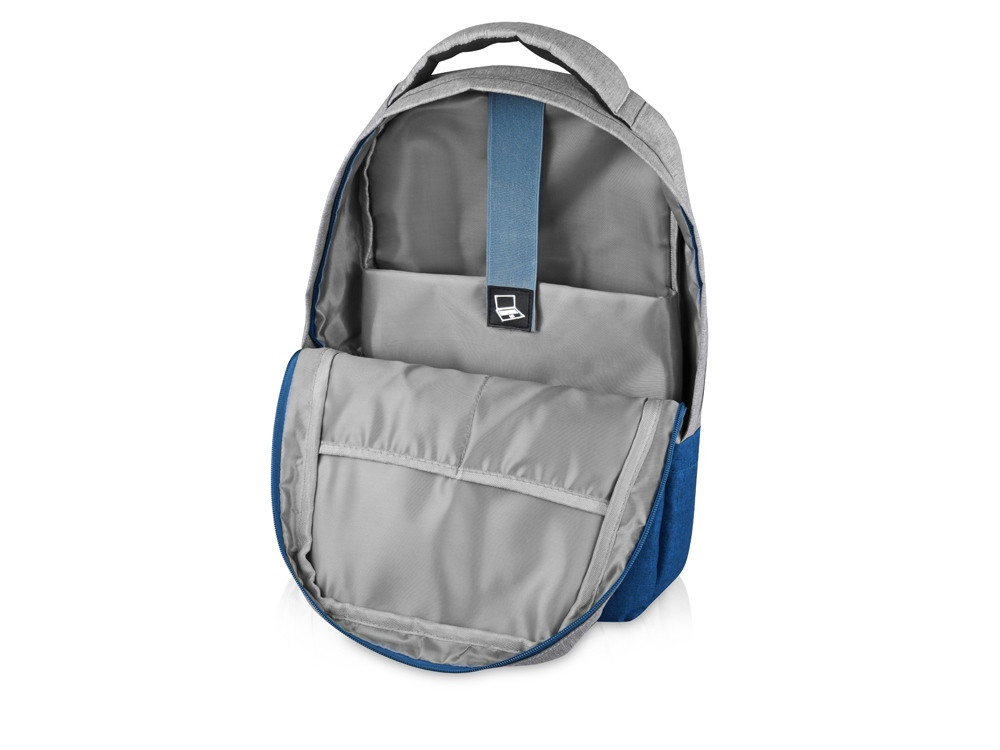 Рюкзак Fiji с отделением для ноутбука, серый/синий 4154C - фото 3 - id-p108861781
