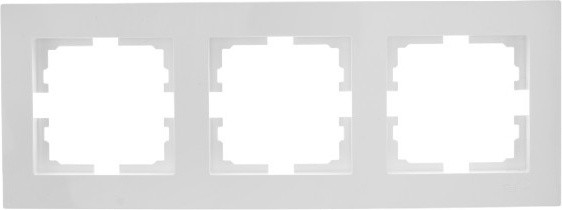 Рамка для выключателей и розеток Lezard VESNA 742-0200-148 для розетки для выключателя белый