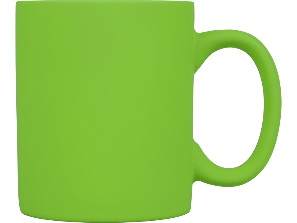 Кружка с покрытием soft-touch Barrel of a Gum, зеленое яблоко - фото 2 - id-p108862878