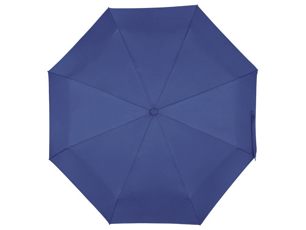 Зонт складной Ontario, автоматический, 3 сложения, с чехлом, темно-синий - фото 5 - id-p108864037