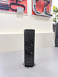 Shelbi Выдвижной-автоматический настольный розеточный блок на 2 розетки 200B, 1 USB, 1 Type-C, чёрный, фото 10