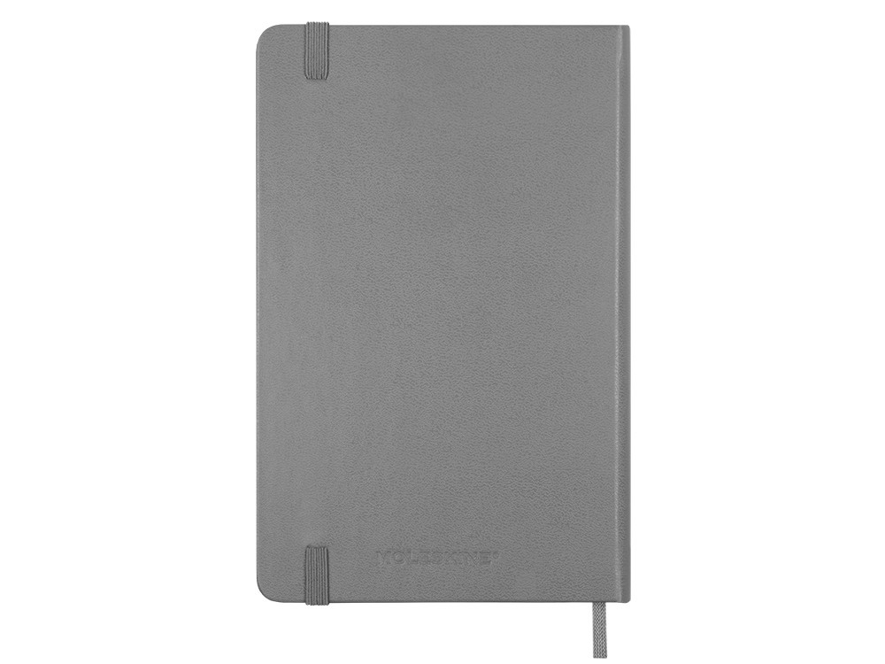 Записная книжка Moleskine Classic (в линейку) в твердой обложке, Medium (11,5x18 см), серый - фото 5 - id-p108863111