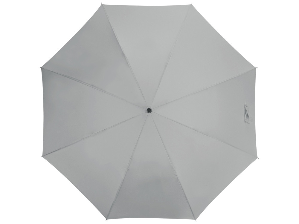 Зонт-трость Bergen, полуавтомат, серый - фото 4 - id-p108864113