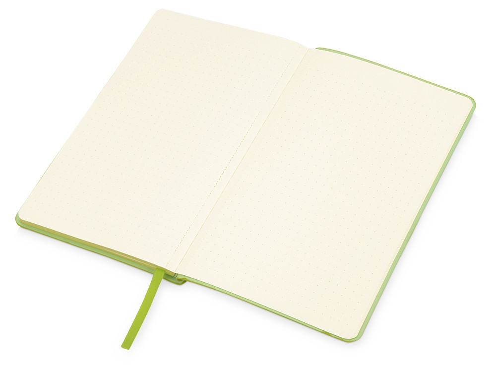 Блокнот Notepeno 130x205 мм с тонированными линованными страницами, зеленое яблоко - фото 6 - id-p108863246