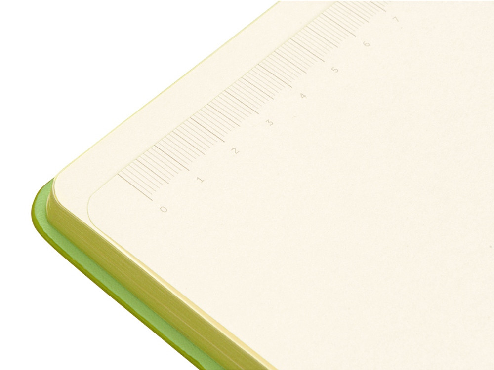 Блокнот Notepeno 130x205 мм с тонированными линованными страницами, зеленое яблоко - фото 7 - id-p108863246