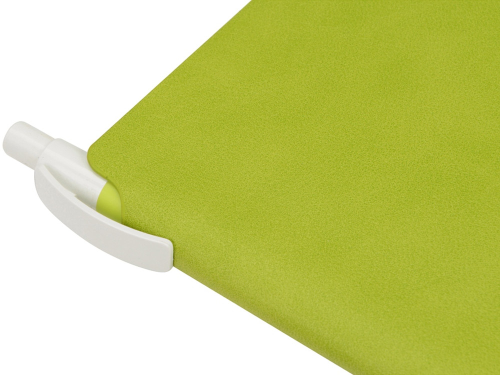 Блокнот Notepeno 130x205 мм с тонированными линованными страницами, зеленое яблоко - фото 8 - id-p108863246