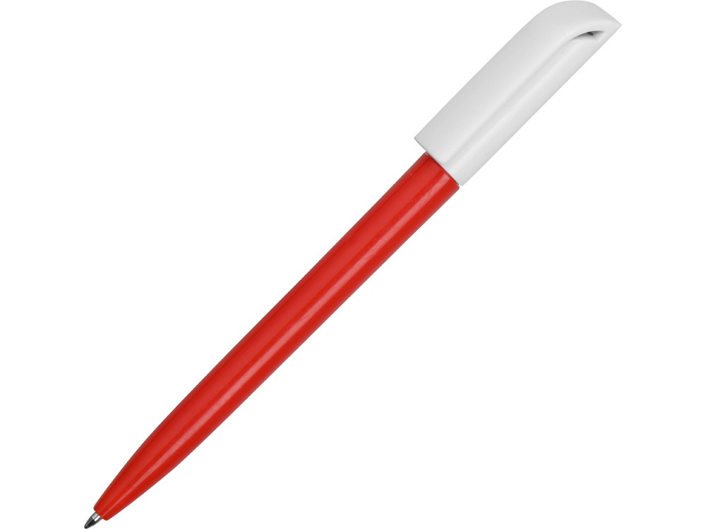 Ручка пластиковая шариковая Миллениум Color BRL, красный/белый - фото 1 - id-p108863324