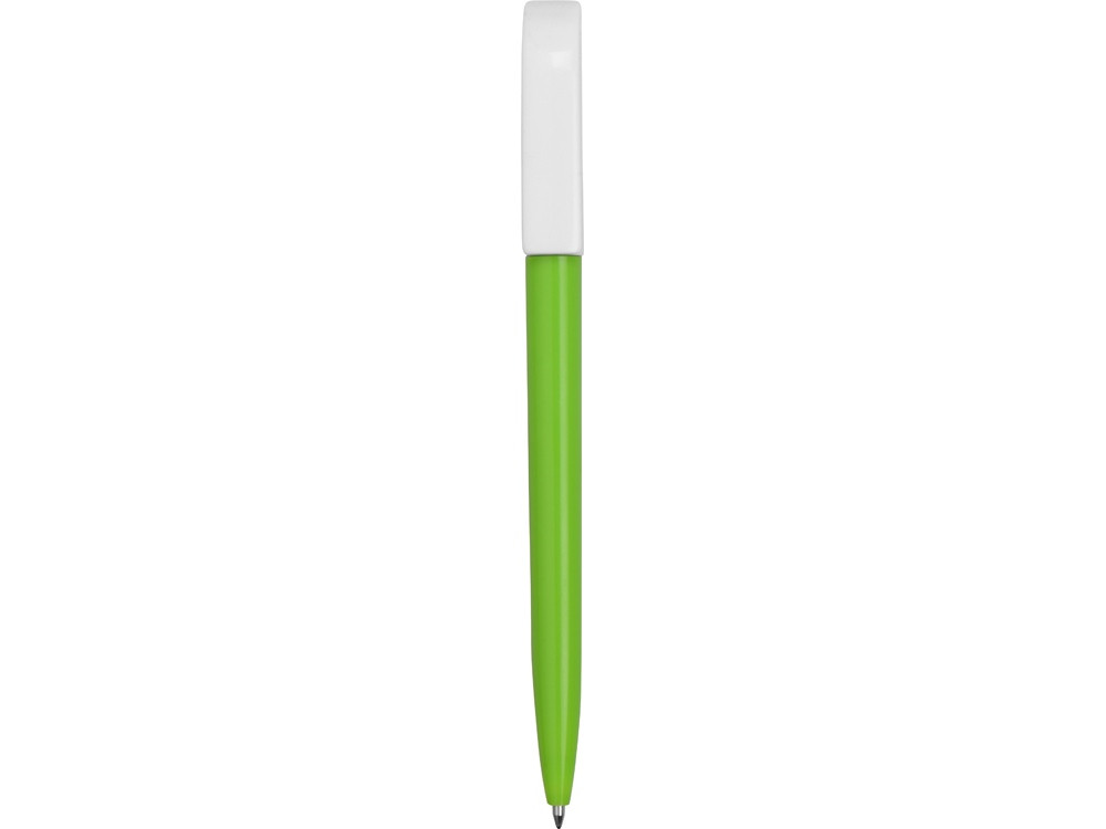 Ручка пластиковая шариковая Миллениум Color BRL, зеленое яблоко/белый - фото 2 - id-p108863326
