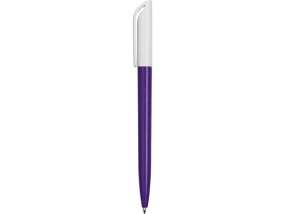 Ручка пластиковая шариковая Миллениум Color BRL, фиолетовый/белый - фото 3 - id-p108863329
