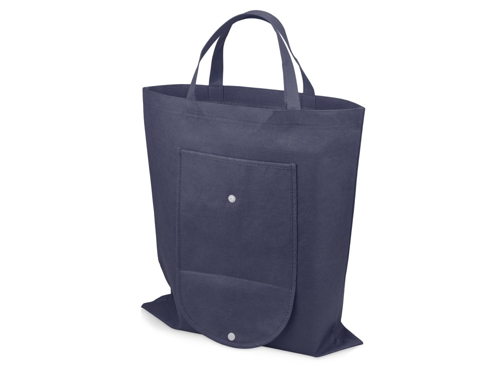 Складная сумка Maple из нетканого материала, темно-синий - фото 2 - id-p108861342
