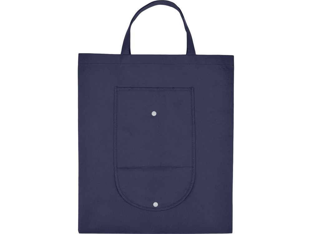 Складная сумка Maple из нетканого материала, темно-синий - фото 8 - id-p108861342