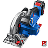 ЗУБР 20В бесщеточная пила циркулярная, 1 АКБ (4Ач), Профессионал. CPB-190-41, фото 8