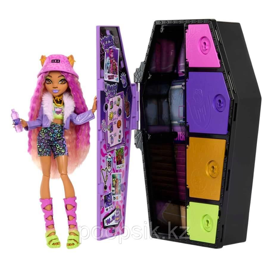 Кукла Monster High Клодин Вульф с шкафчиком - фото 1 - id-p108874480