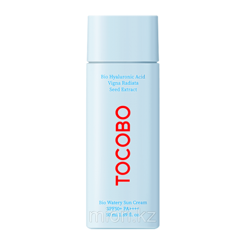 Лёгкий увлажняющий солнцезащитный крем Tocobo Bio Watery Sun Cream SPF50+ PA++++ - фото 2 - id-p108874762