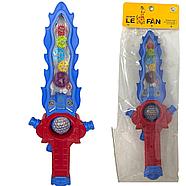 9710C  Меч шестеренка (музыка,свет,движение) в/п 44*15см, фото 2